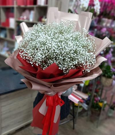 Букет цветов из: Гипсофила в Косихе
