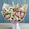Букет цветов из: Альстромерии и Розы в Косихе