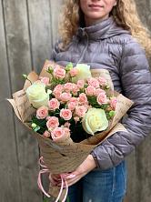 Букет цветов из:  Розы в Косихе