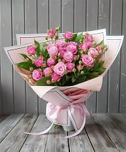 Букет Розовый кустик в Косихе