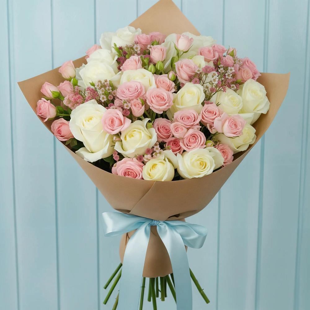 Букет цветов из: Розы в Косихе