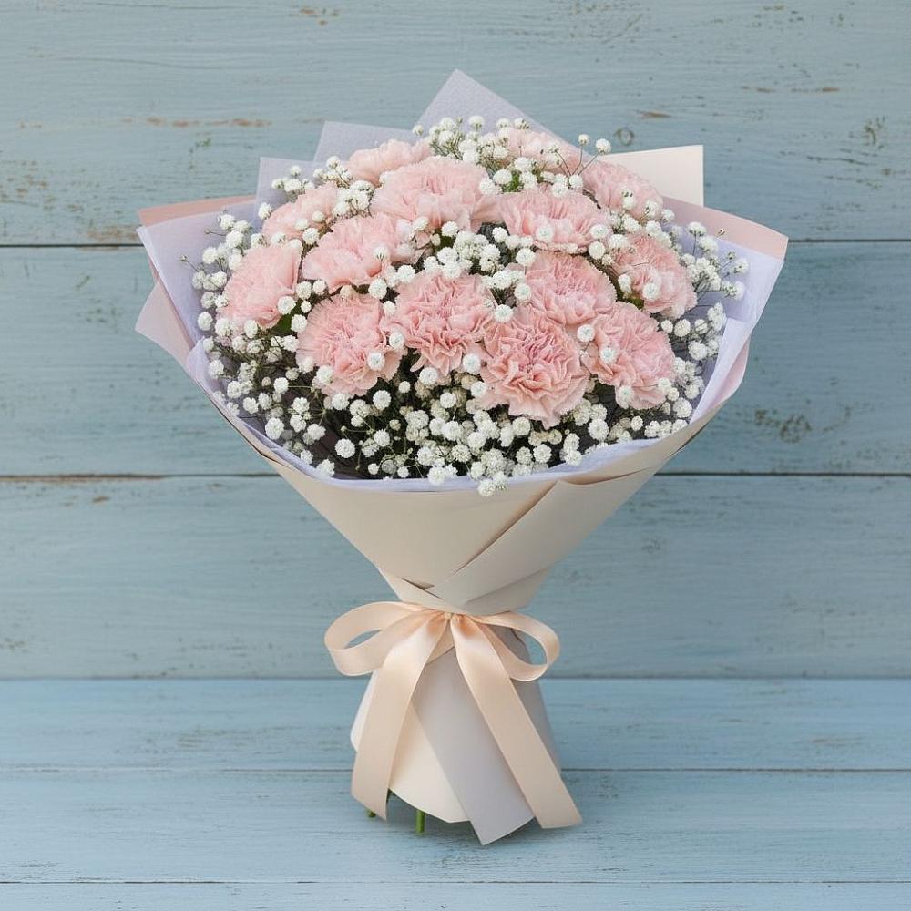 Букет цветов из: Гвоздики в Косихе