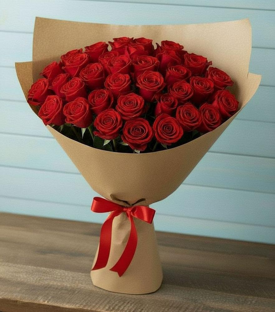 Букет Красные розы Милано в Косихе
