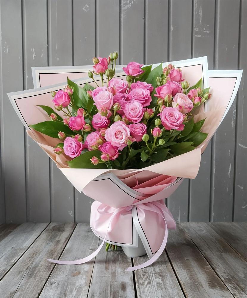 Букет Розовый кустик в Косихе
