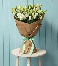 Букет цветов из:  Лизиантусы в Косихе