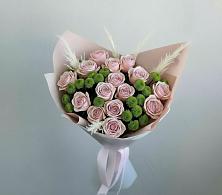 Букет цветов из:  Розы и Хризантемы в Косихе