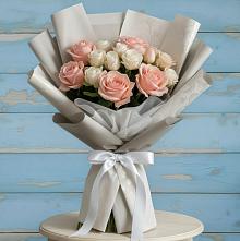Букет цветов из:  Розы в Косихе