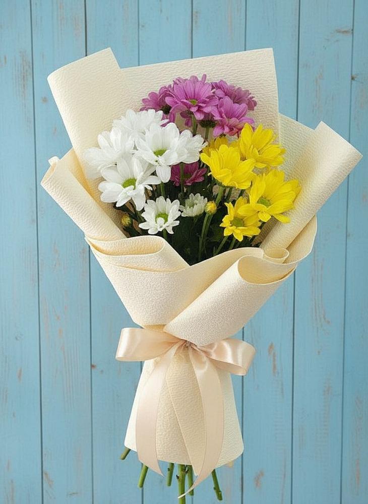 Букет цветов из: Хризантемы в Косихе