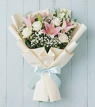 Букет цветов из:  Лилии в Косихе