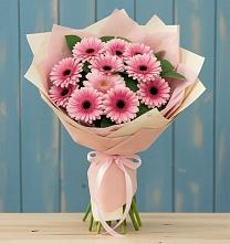 Букет цветов из:  Герберы #REPLACE_PRED# Косихе