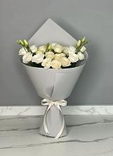 Букет цветов из:  Розы и Лизиантусы в Косихе